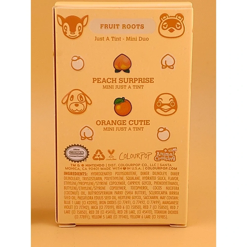 Colourpop animal crossing
